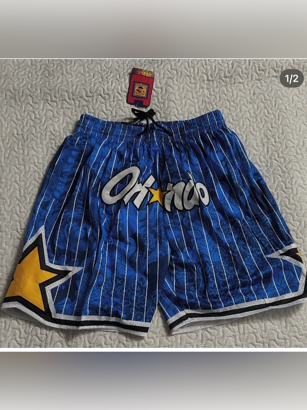 Orlando Magic Zipper pocket shorts Size XL